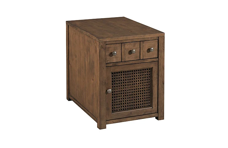 Hammary Foster Rectangular Chairside Chest in Hazel Wood 207-917