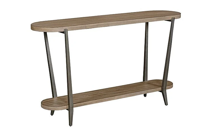 Hammary Hamilton Tanna Oval Sofa Table in Brown 251-925 CLOSEOUT