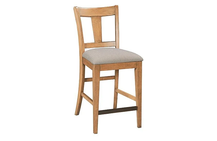 Kincaid Kafe Tall Splat Back Dining Chair in Cappuccino 317-691C (Set of 2)