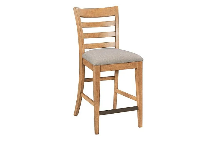Kincaid Kafe Tall Ladder Back Dining Chair in Cappuccino 317-692C (Set of 2)
