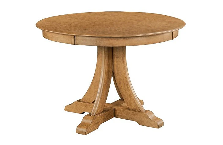 Kincaid Kafe 44" Round Quad Table in Cappuccino 317-705C