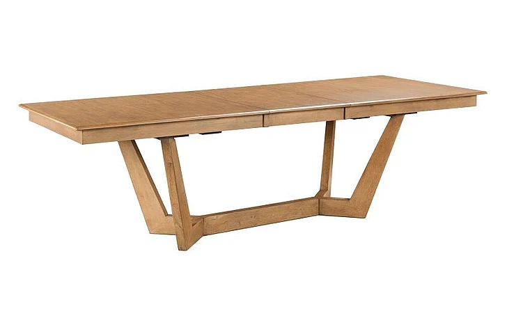 Kincaid Kafe 80" Rectangular Trestle Table in Cappuccino 317-747CP