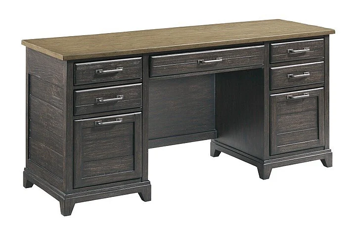 Kincaid Plank Road Farmstead Executive Credenza in Brown 706-942C CLOSEOUT
