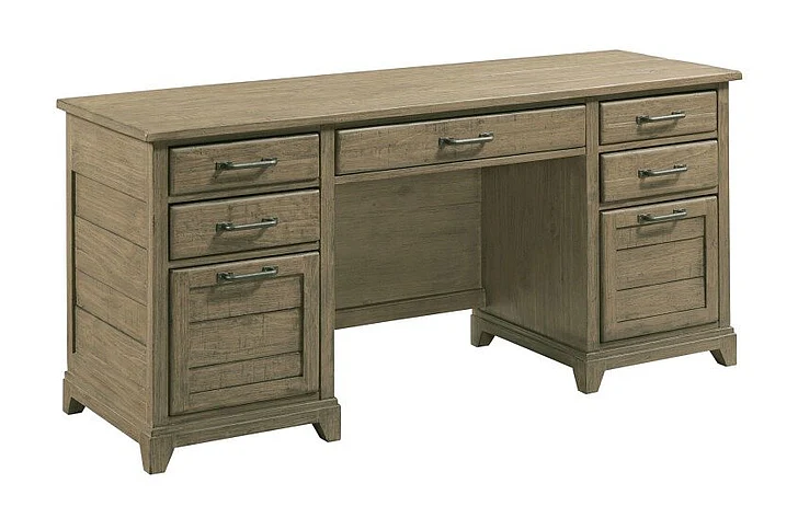 Kincaid Plank Road Farmstead Executive Credenza in Brown 706-942S