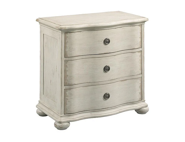 American Drew Cambric Helene Nightstand in Creme 309-420