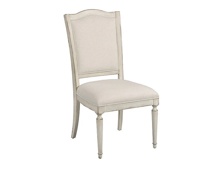 American Drew Cambric Daniella Upholstered Side Chair in Creme (Set of 2) 309-622C