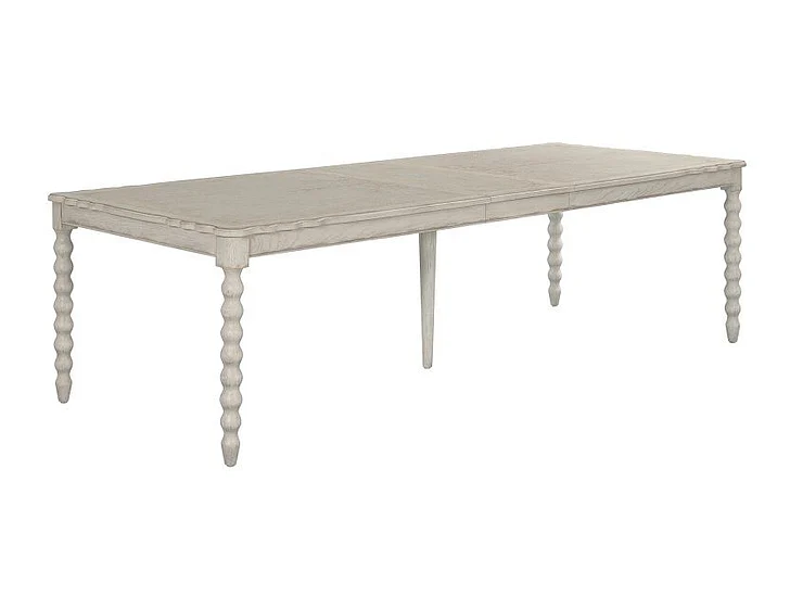 American Drew Cambric Bastiste Rectangular Dining Table in Creme 309-760