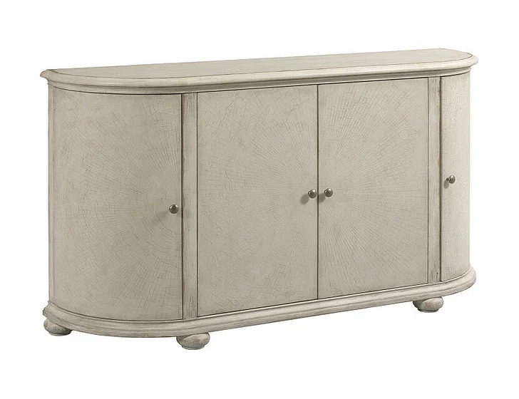 American Drew Cambric Picard Curved Buffet in Creme 309-850