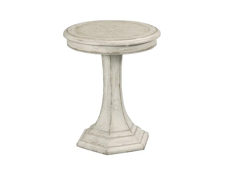 American Drew Cambric Civette Round End Table in Breve 309-916