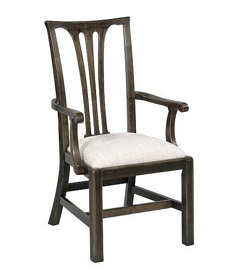 Kincaid Bridgetown Fitts Arm Chair in Bridgetown Black (Set of 2) 487-623B