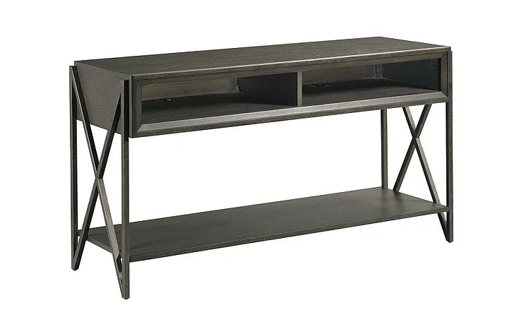 Hammary Hamilton Simons Sofa Console Table in Chocolate 274-925 CLOSEOUT