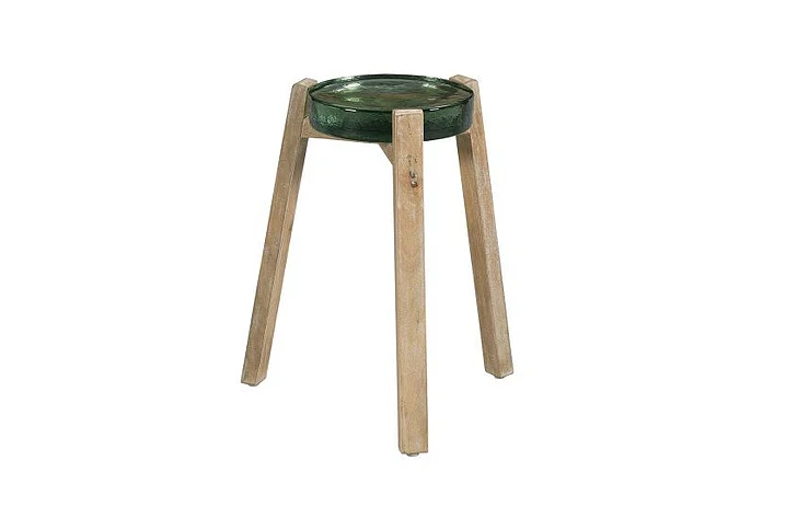 Hammary Hamilton Hidden Treasure Light Glass Accent Table 090-1203