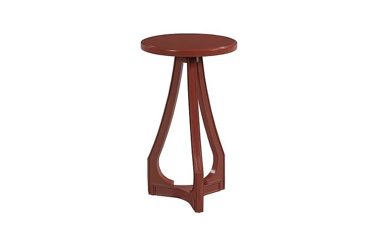 Hammary Hamilton Hidden Treasure Accent Table in Cranberry 090-1185 CLOSEOUT