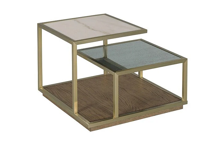 Hammary Hamilton Hidden Treasure Tiered Bunching Cocktail Tables 090-1228 CLOSEOUT