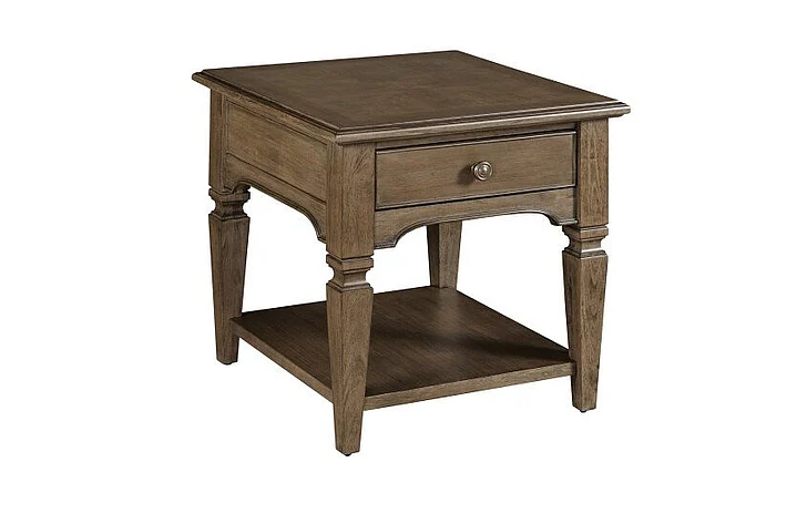 Hammary Maribelle Rectangular End Table in Dusk 373-915