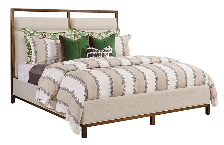 Kincaid Abode King Upholstered Bed in Brown 269-316P