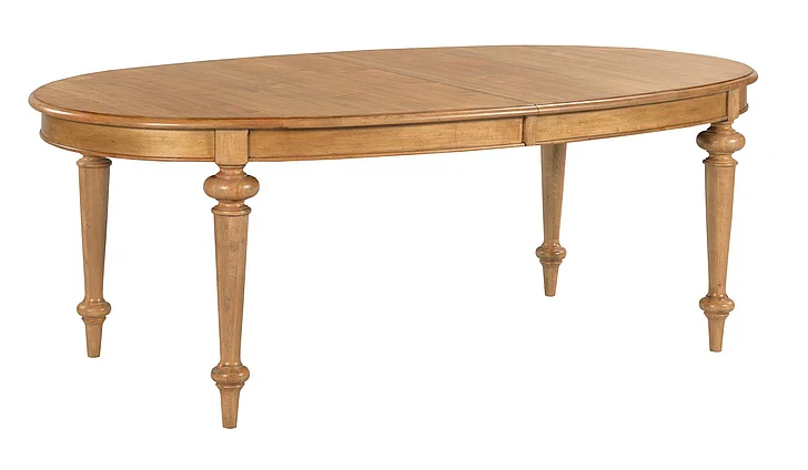 Kincaid Celeste Famille Oval Dining Table in Maple 586-744
