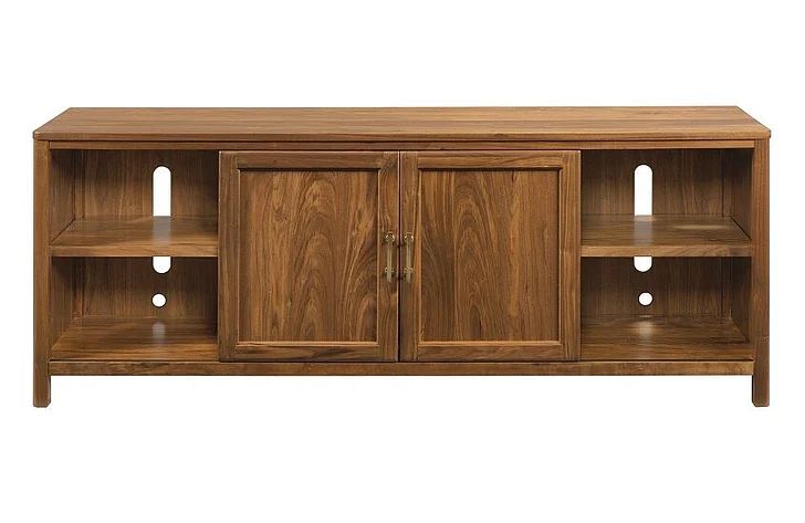 Kincaid Monogram Walnut Entertainment Console in Brown 315-585