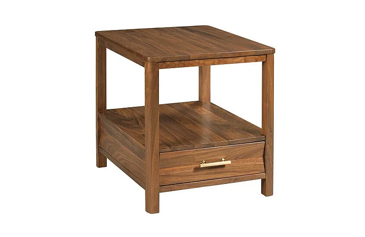 Kincaid Monogram Walnut Parkway End Table 315-915
