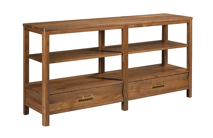 Kincaid Monogram Walnut Boca Console Table 315-925