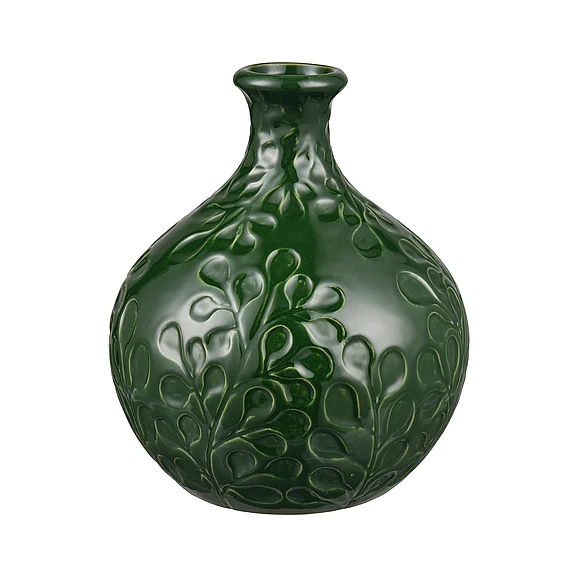 Atlas Broome Vase - Medium Dark Green AC11140-02 PROMO