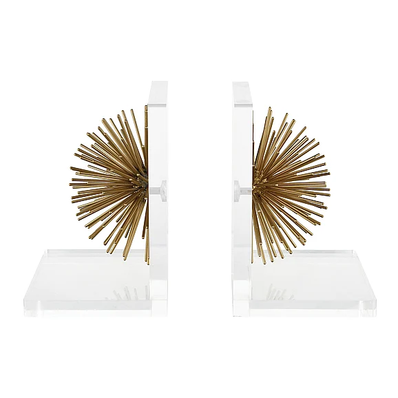 Atlas Glint Bookend - Set of 2 AC11343-01S PROMO