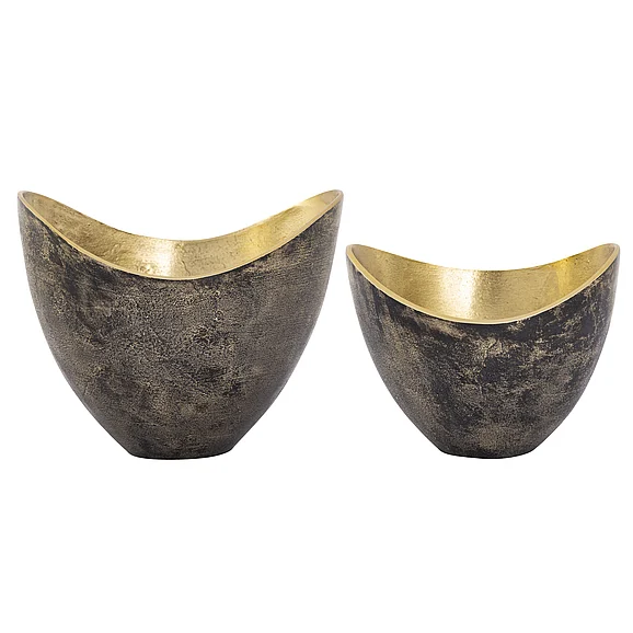 Atlas Hansen Bowl - Set of 2 Black AC11366-01S PROMO