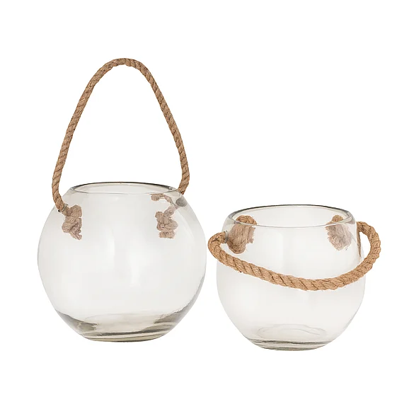 Atlas Rusa Candleholder - Set of 2 Clear AC11568-01S PROMO