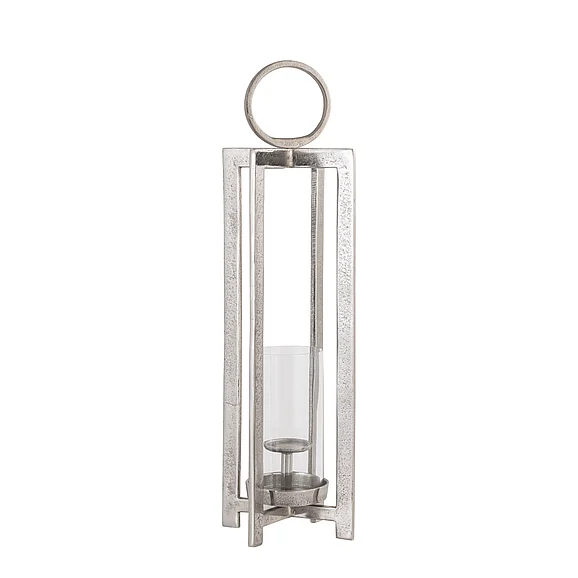 Atlas Wilmot Lantern - Small Silver AC11684-01 PROMO
