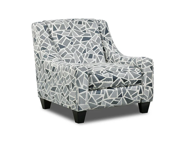 Corinthian 26D0 Atlantic Accent Chair in Tournesol Slate FGAC2026D