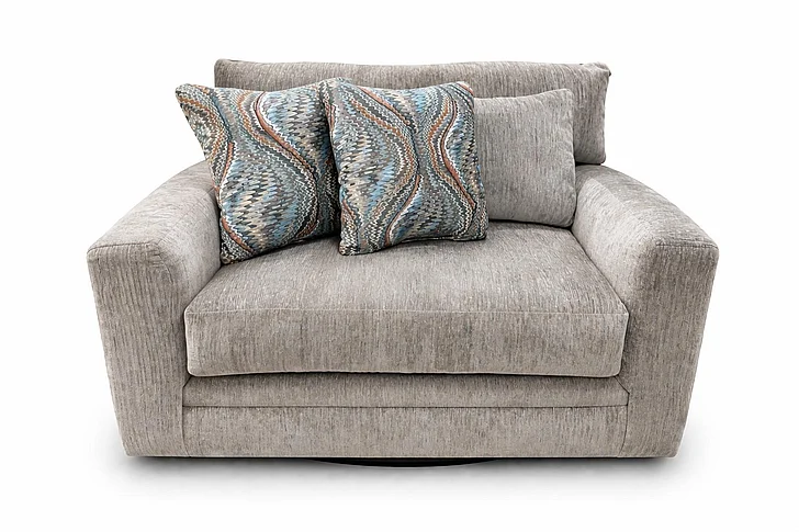 Corinthian Joplin Chair in Grandby-Pewter FG5851