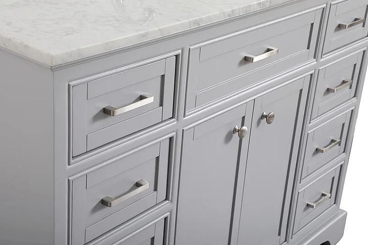 Elegant 36 In. Single Bathroom Vanity Set in White VF15036WH
