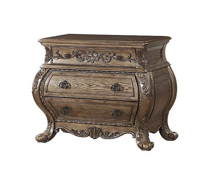Acme Ragenardus Nightstand in Vintage Oak 26313