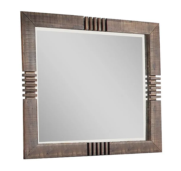 Acme Andria Landscape Mirror in Reclaimed Oak 21294