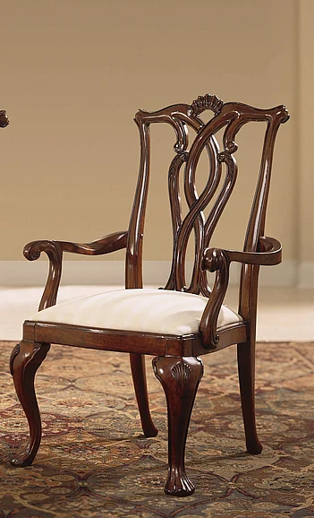 American Drew Cherry Grove Pierced Back Arm Chair (Set of 2) CLOSEOUT