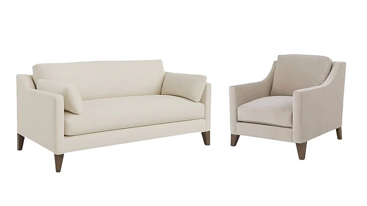 Fairfield Chair Dolce 2pc 70 Inch Living Room Set