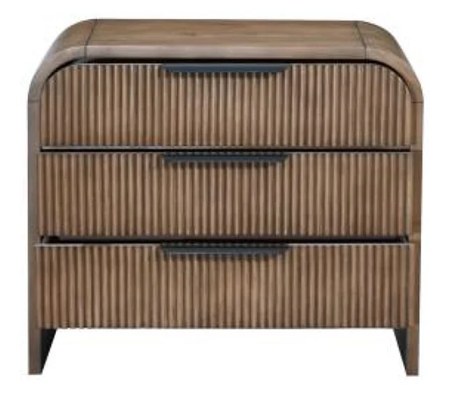 Hammary Hidden TreasuresAdele Three Drawer Nightstand 090-1251