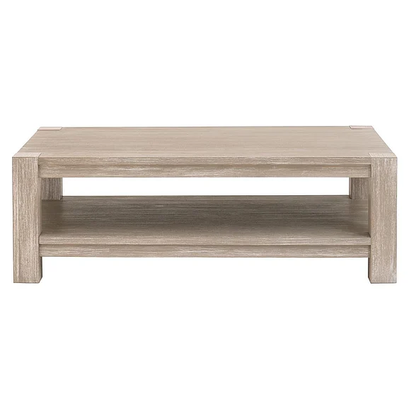 Essentials For Living Adler Rectangle Coffee Table - Natural Gray 6129-CT.NG
