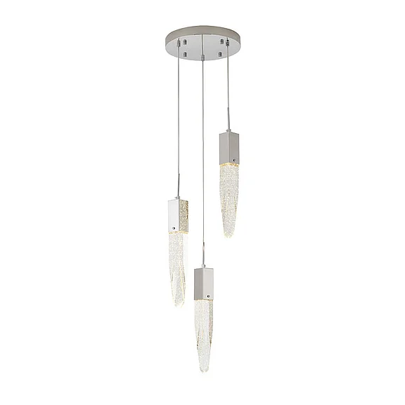 Bethel Chrome Frame Chandelier ADS24C12CH