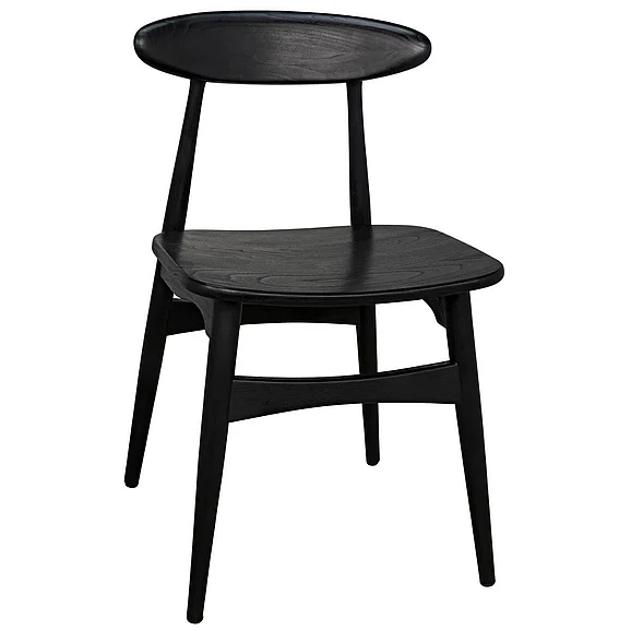 Noir Furniture Surf Chair in Charcoal Black AE-15CHB CLOSEOUT