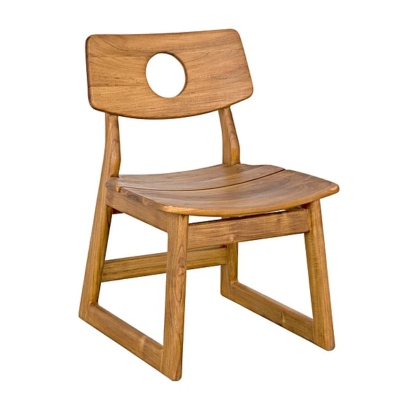Noir Furniture Buraco Chair in Teak AE-221T CLOSEOUT