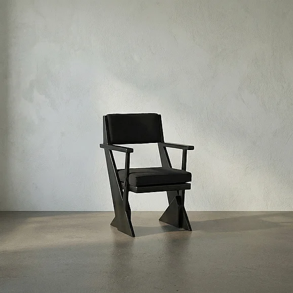 Noir Furniture Madoc Arm Chair AE-256CHB CLOSEOUT