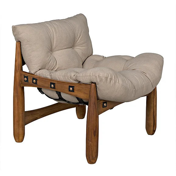 Noir Furniture Dante Chair with CFC Upholstery AE-276T-CFC