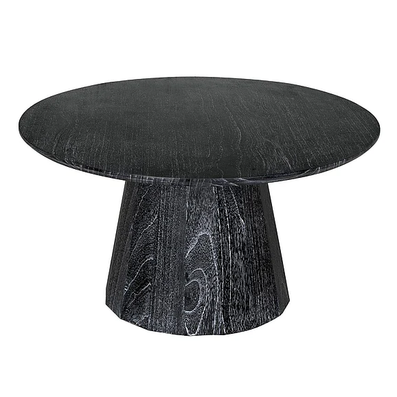 Noir Furniture Harlow Coffee Table in Cinder Black AE-336CB