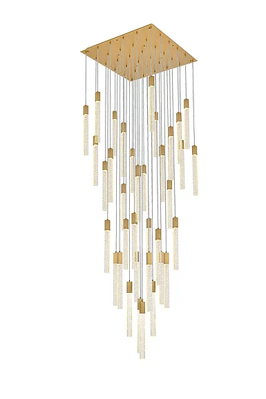 Elegant Weston 36 Lights Pendant in Satin Gold 2066G42SG