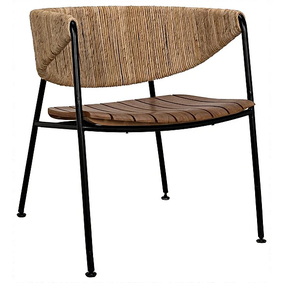 Noir Furniture Helena Chair in Teak AF-29 CLOSEOUT