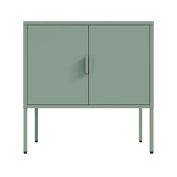 Manhattan Comfort Ava 24" Metal Accent Cabinet in Sage Green AF005-GR