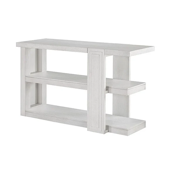 Sunset Trading Dover 3pc Rectangular Occasional Table Set in Dove White