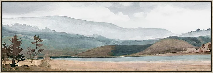 Streamline Art Teal Lake E730556