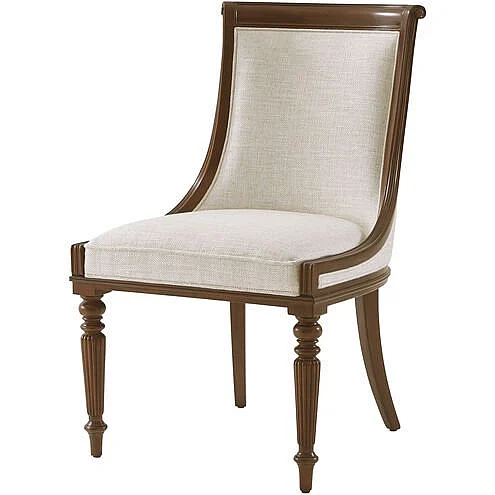 Theodore Alexander Althorp Living History Floris Side Chair Al40087.1Axt